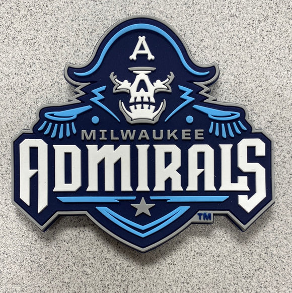 Milwaukee Admirals Mascot Roscoe Minor League Hockey Over Mitt Glove New